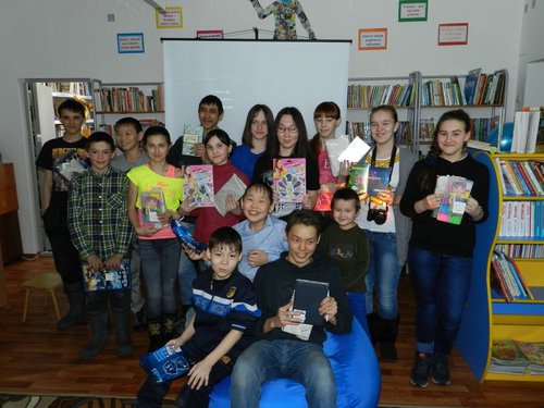   С 28 марта по 1 апреля в библиотеке-филиале  п.Тутончаны прошла Неделя детской и юношеской книги.