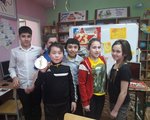 Ко Дню защитника Отечества, в  Детской библиотеке п. Тура для ребят из 5-х классов Туринской средней школы-интернат,прошла познавательно - игровая программа «Армейские учения».
