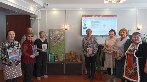 Литературная гостиная «Человек сильнее всех», посвященная  100- летию со дня рождения эвенкийского поэта Николая Оёгира.